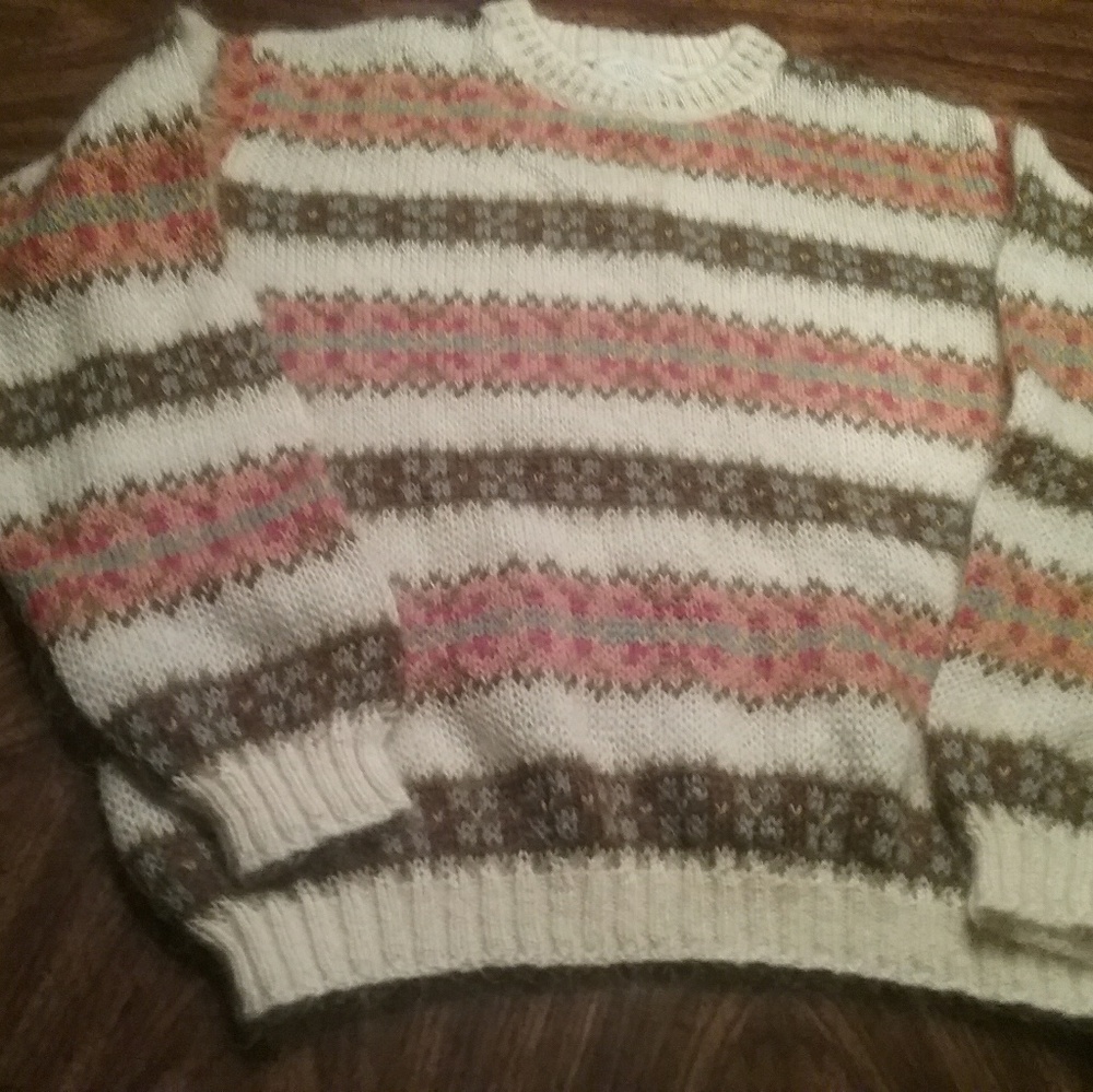 United Colors Of Benneton Vintage Mohair Sweater - Picture 1 of 4